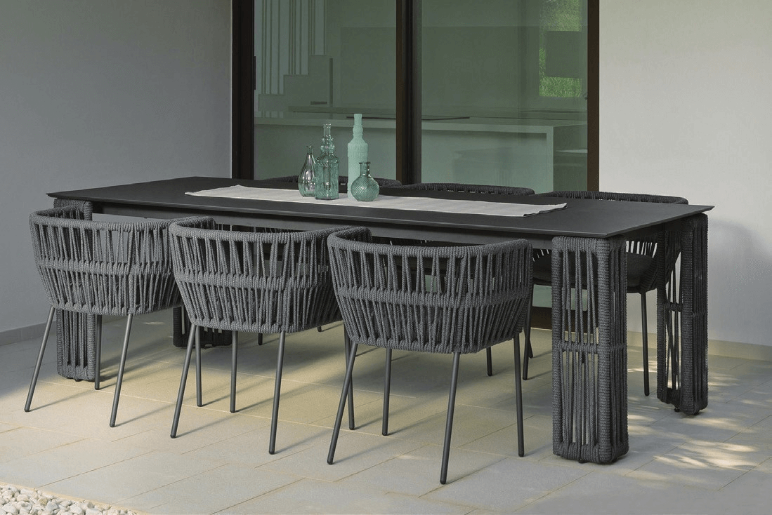 DH-8023 (1) 6 seater patio dining set - Image 1