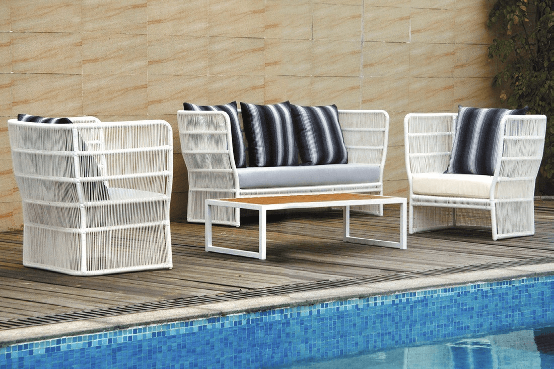 DH-8130 (1) Elisa Outdoor sofa Set. - Image 1