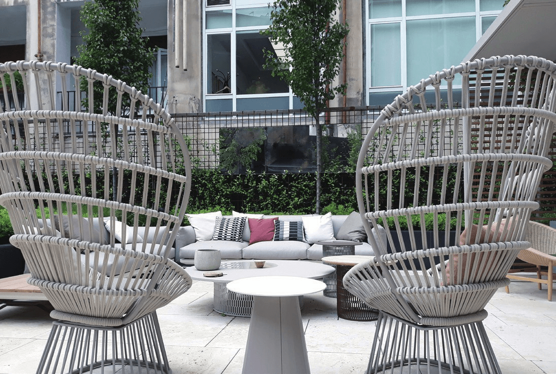 DH-8156 (1) Kettal Cala Club Armchair - Image 1