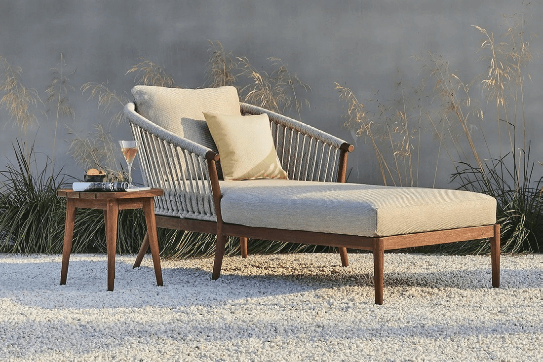 DH-8162 (1) Legna Chaise Longue - Image 1