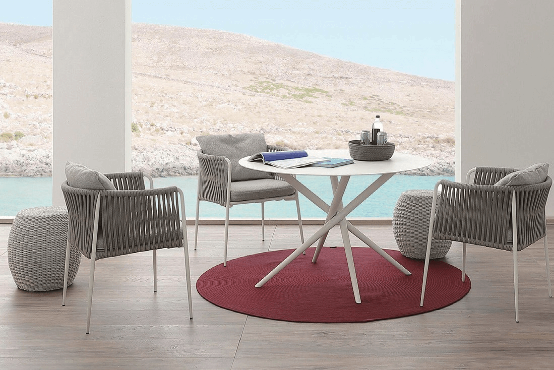 DH-8220 (1) 3-seater patio dining set - Image 1