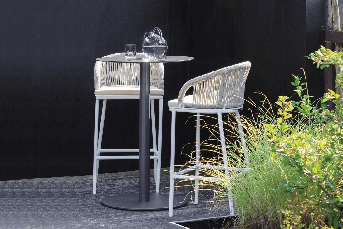 DH-8235 (1) Pleasure 2.0 outdoor bar stool - Image 1