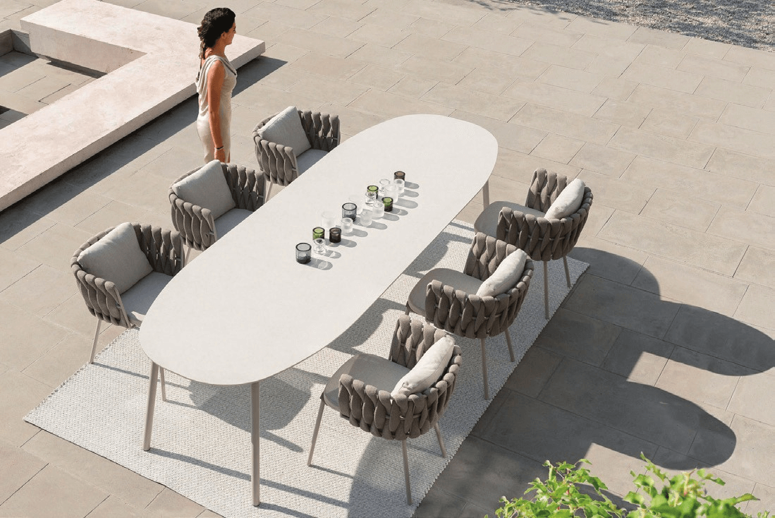 DH-8271 (1) 6-seater patio dining set - Image 1