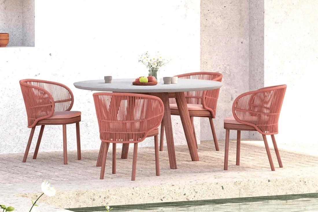 DH-8281 (1) 4 seater patio dining set - Image 1