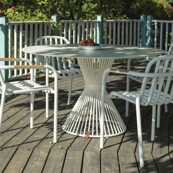 Outdoor Armchair and a Venexia Dining Table