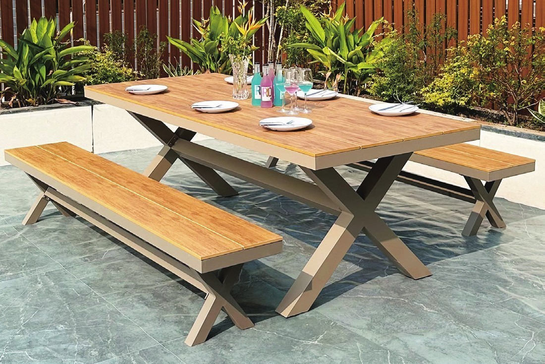 DH-8398 Modern outdoor dining set - Image 1