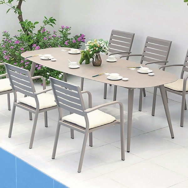 6 seater patio dining set