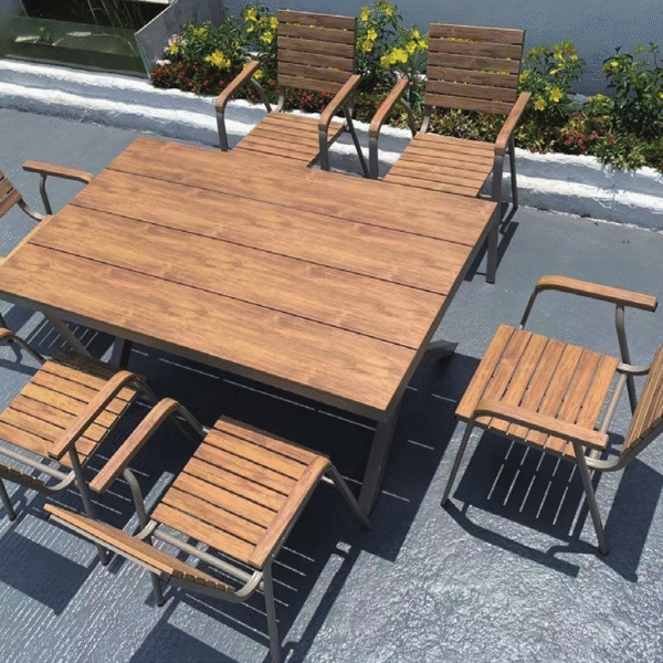 6 seater patio dining set